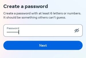 instagram password